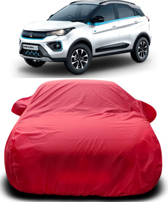 Elegance Car Cover For Tata Nexon (With Mirror Pockets)(Red)