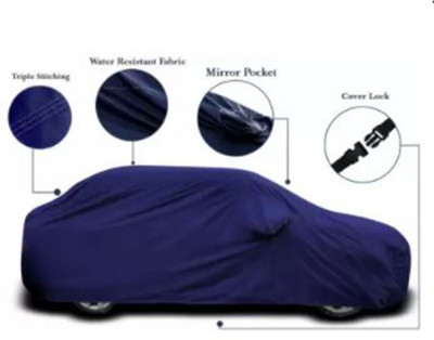 Gali Bazar Car Cover For Tata Indica Vista (With Mirror Pockets)(Blue, For 2019 Models)