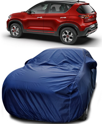 ProRox Car Cover For Kia Sonet (With Mirror Pockets)(Blue)