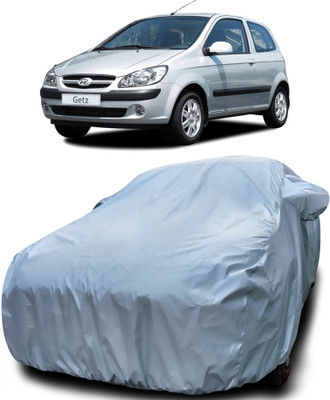 Elegance Car Cover For Hyundai Getz (With Mirror Pockets)(Silver)