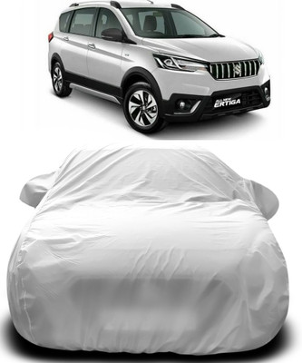 NUMBOR ONE Car Cover For Maruti Suzuki Ertiga (With Mirror Pockets)(Silver)