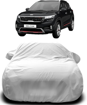 ProRox Car Cover For Kia SELTOS (With Mirror Pockets)(Silver)