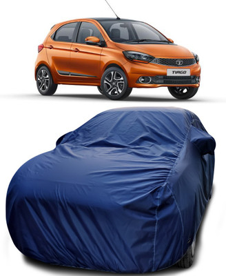 APNEK Car Cover For Tata Tiago (With Mirror Pockets)(Blue)