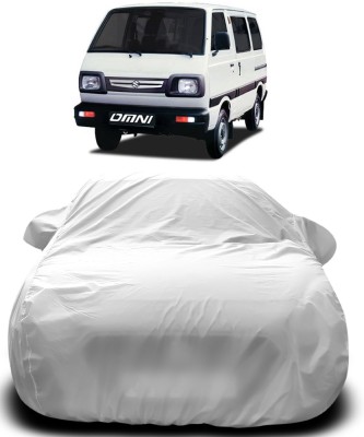 Yuniek Car Cover For Maruti Suzuki Omni (With Mirror Pockets)(Silver)