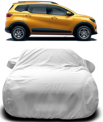APNEK Car Cover For Renault Triber (With Mirror Pockets)(Silver)