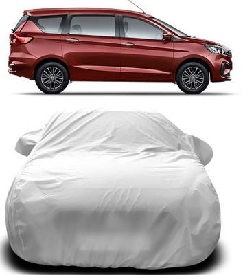 APNEK Car Cover For Maruti Suzuki Ertiga (With Mirror Pockets)(Silver)