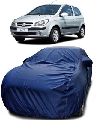 APNEK Car Cover For Hyundai Getz (With Mirror Pockets)(Blue)
