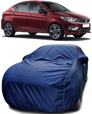 APNEK Car Cover For Tata Tigor (With Mirror Pockets)(Blue)