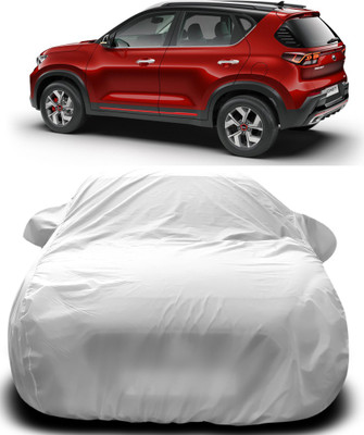 ProRox Car Cover For Kia Sonet (With Mirror Pockets)(Silver)