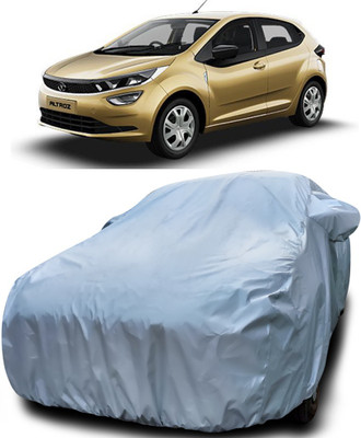 APNEK Car Cover For Tata Altroz (With Mirror Pockets)(Silver)
