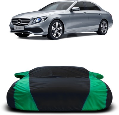 Ascension Car Cover For Mercedes Benz E200 (With Mirror Pockets)(Black, Green)