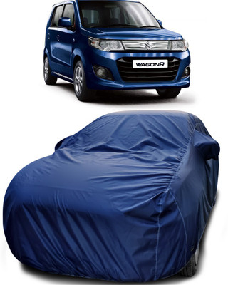 Elegance Car Cover For Maruti Suzuki WagonR (With Mirror Pockets)(Blue)