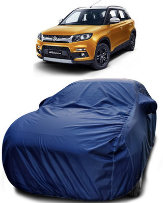 Elegance Car Cover For Maruti Suzuki Vitara Brezza (With Mirror Pockets)(Blue)