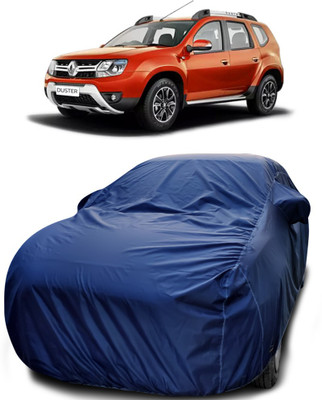 Elegance Car Cover For Renault Duster (With Mirror Pockets)(Blue)
