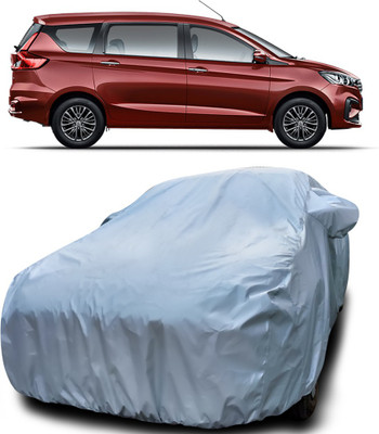 Gavya Car Cover For Maruti Suzuki Ertiga (With Mirror Pockets)(Silver)