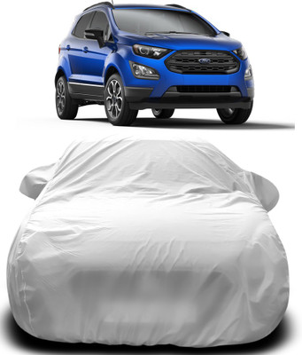APNEK Car Cover For Ford Ecosport (With Mirror Pockets)(Silver)