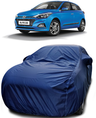 Elegance Car Cover For Hyundai Elite i20 (With Mirror Pockets)(Blue)