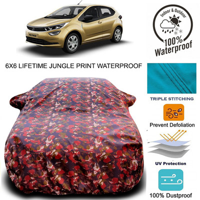 APNEK Car Cover For Tata Altroz (With Mirror Pockets)(Multicolor)