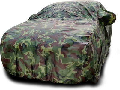ProRox Car Cover For Chevrolet Aveo Uva (With Mirror Pockets)(Green)