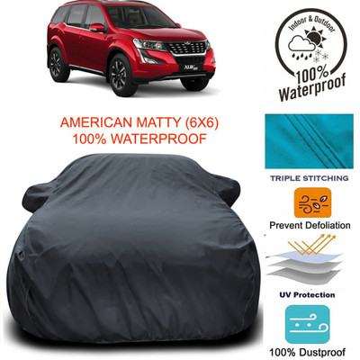 Yuniek Car Cover For Mahindra XUV 500 (With Mirror Pockets)(Grey)