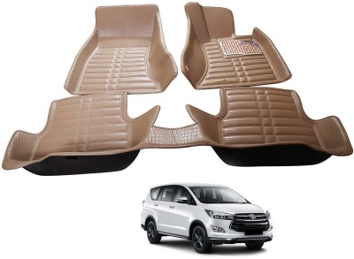 AYW Plastic 5D Mat For  Toyota Innova Crysta(Beige)