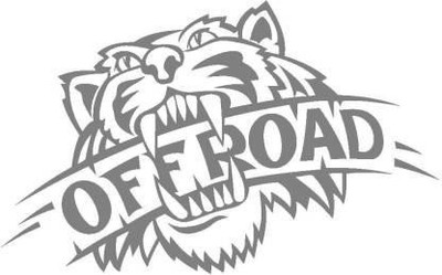 BikerZZZcluB Sticker & Decal for Car & Bike(Silver)