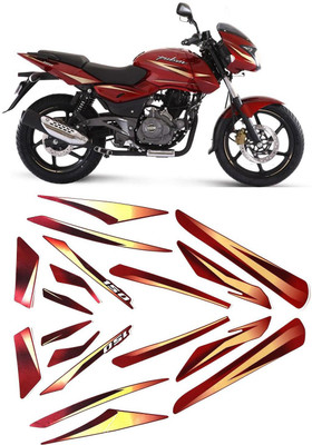 BR BULL Sticker & Decal for Bike(Multicolor)