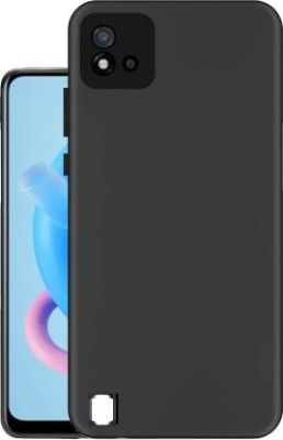 Newlike Back Cover for Realme C20 / Realme C11 2021Pudding Plain Case(Black, Shock Proof, Silicon, Pack of: 1)