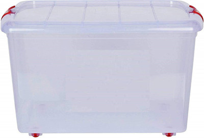 JM SELLER Plastic Grocery Container  - 25 L(Clear)