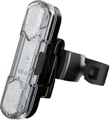Dark Horse Bicycle Rechargeable 360 Rotatable 4 Mode 5 COB LED Waterproof Bright Tail Light LED Rear Break Light(White)