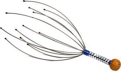 HD WORLD HDHM001 Head Neck Scalp Massager For Adults And Baby Hand Held Multipurpose Relaxer Head Neck Scalp Massager (Pack of 1) Massager (Multicolor) Massager(Multicolor)