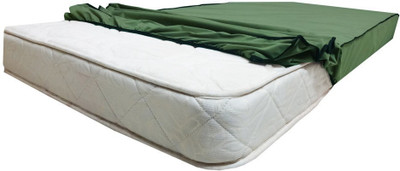 LITHARA Fitted Single Size Breathable, Stretchable, Waterproof Mattress Cover(Grey)