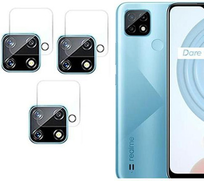 HIRDESH Back Camera Lens Glass Protector for Realme C21(Pack of: 3)