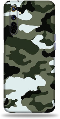 OggyBaba realme 6i, Realme6i Mobile Skin(Winter Army Camouflage With Matte Finish)