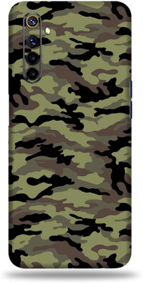 OggyBaba realme 6i, Realme6i Mobile Skin(Military Green Camouflage With Matte Finish)