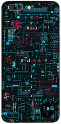 wrap craft OnePlus 5 Mobile Skin(Multicolor)