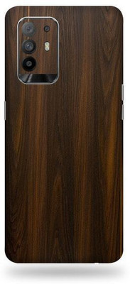 Satisfactory oppo f19, oppof19 Mobile Skin(Mahogany Wood With Matte Finish)