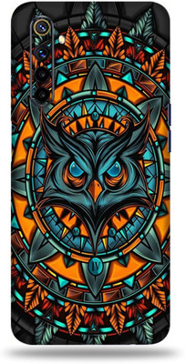 OggyBaba realme 6i, Realme6i Mobile Skin(Mighty Owl With Gloss Finish)