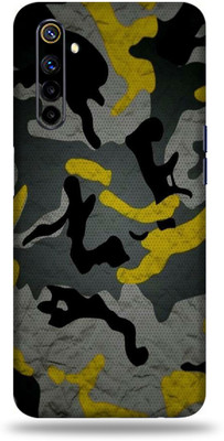 OggyBaba realme 6i, Realme6i Mobile Skin(Military Yellow Camouflage With Matte Finish)