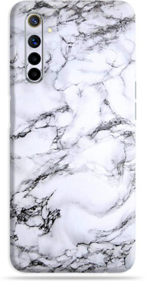 Satisfactory Realme 6, Realme6 Mobile Skin(Milky White Marble With Matte Finish)