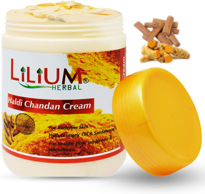 LILIUM Haldi Chandan Cream For Redefine Skin With Turmeric Oil & Sandalwood(900 g)