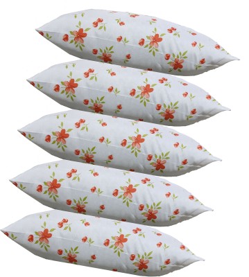 Swikon star Microfibre Polka Sleeping Pillow Pack of 5(Multicolor)