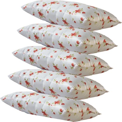 GKM Microfibre Fruits Sleeping Pillow Pack of 5(Multicolor)