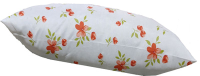 GKM Microfibre Floral Sleeping Pillow Pack of 1(Multicolor)