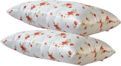 Swikon star Microfibre Floral Sleeping Pillow Pack of 2(Multicolor)