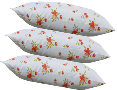 Swikon star Microfibre Floral Sleeping Pillow Pack of 3(Multicolor)