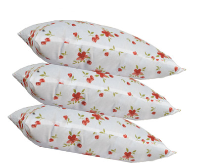 Swikon star Microfibre Floral Sleeping Pillow Pack of 3(Multicolor)