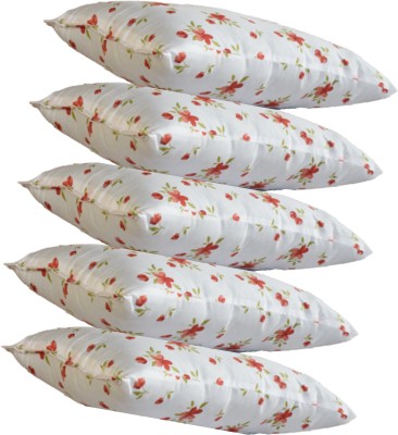 GKM Microfibre Polka Sleeping Pillow Pack of 5(Multicolor)