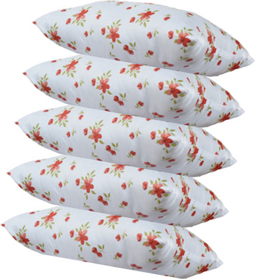 GKM Microfibre Nature Sleeping Pillow Pack of 5(Multicolor)