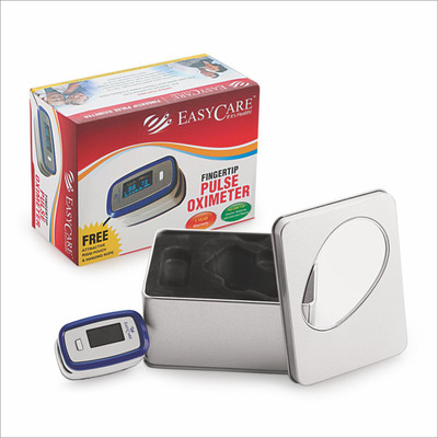 EASYCARE (Germany) anti-shaking technology & four directional rotation LED display Fingertip Pulse Oximeter/ Blood Oxygen Saturation Monitor Fingertip (1-year warranty) Anti-shaking Technology- Finger Tip Pulse Oximeter Pulse Oximeter(Blue)